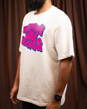 Majhyashi Nit Bolaycha Oversized T-shirt  (Retro Pop Edition)