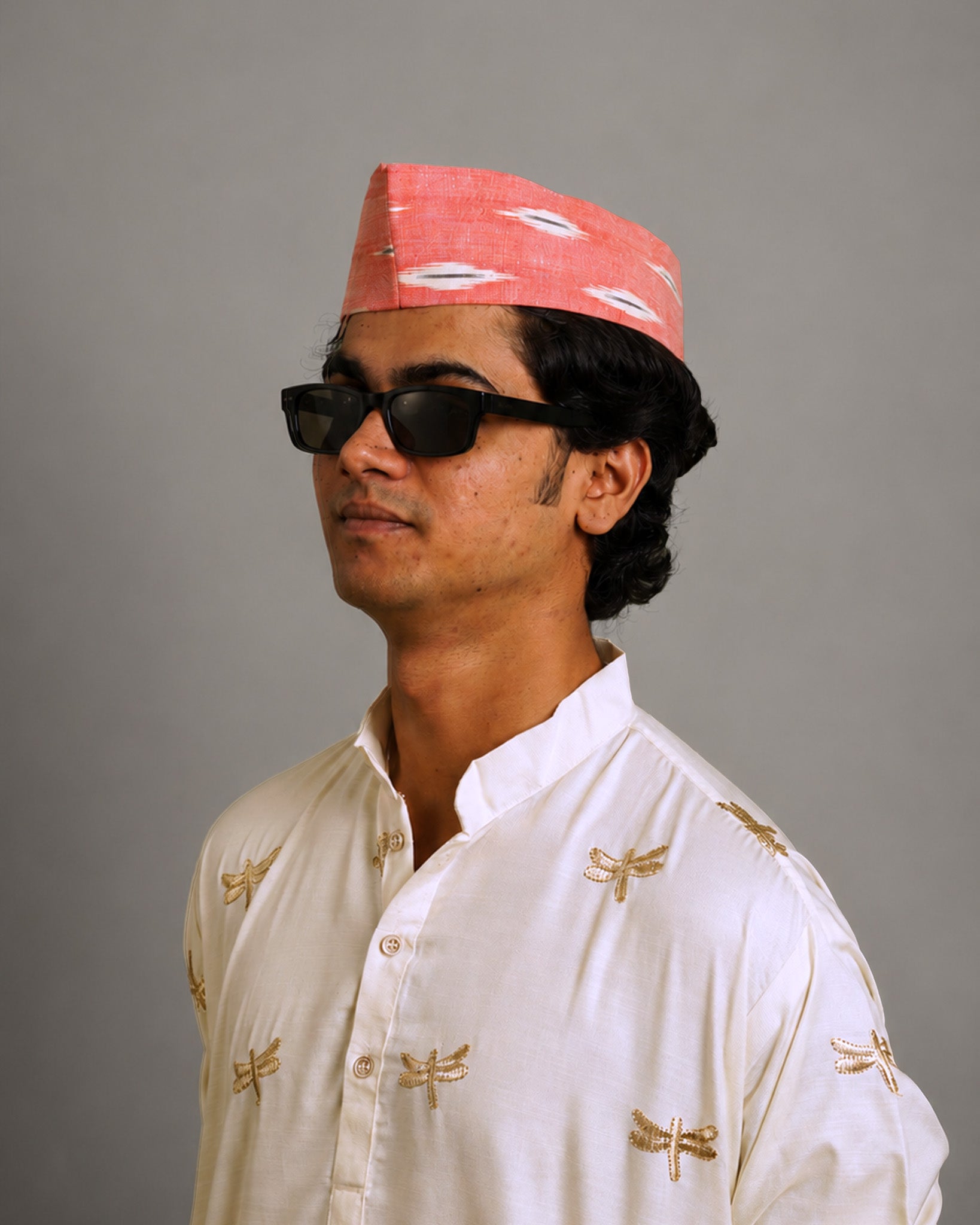 Tri-Color BhaTopi Combo