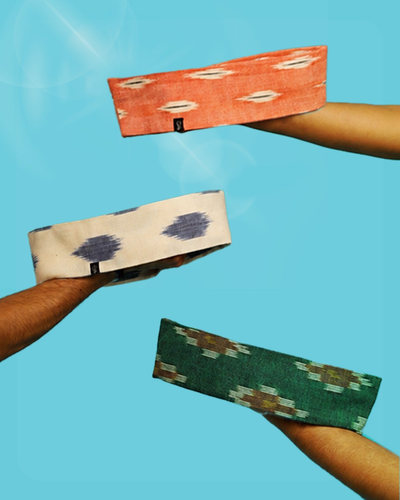 Tri-Color BhaTopi Combo